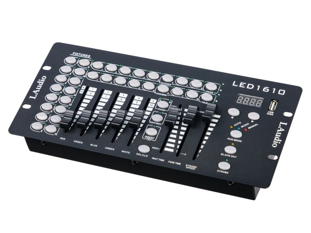 DMX Контроллер LAudio DMX-LED-1610 DMX
DMX Контроллер LAudio DMX-LED-1610 DMX