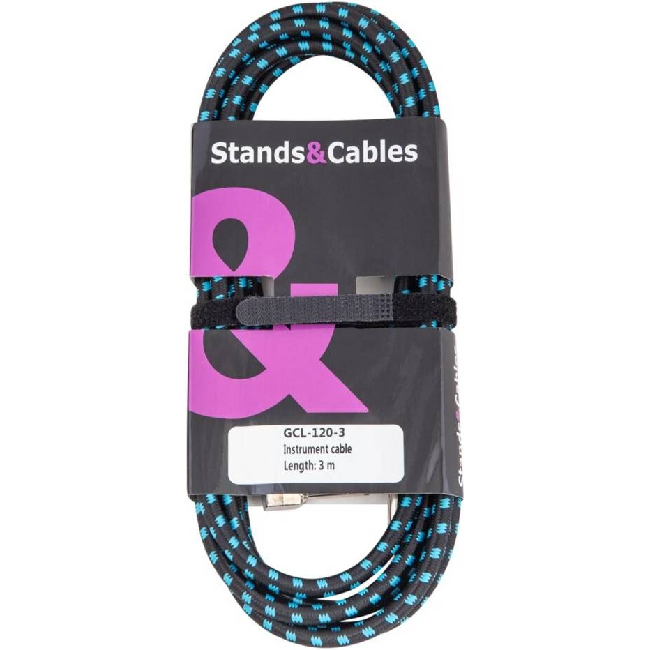 Инструментальный кабель STANDS & CABLES GCL-120 -3
Инструментальный кабель STANDS & CABLES GCL-120 -3