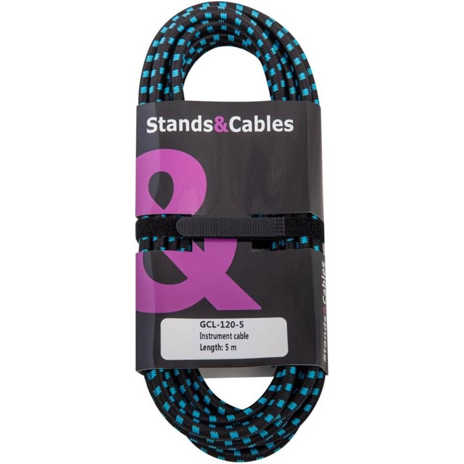 Инструментальный кабель STANDS & CABLES GCL-120 -5
Инструментальный кабель STANDS & CABLES GCL-120 -5