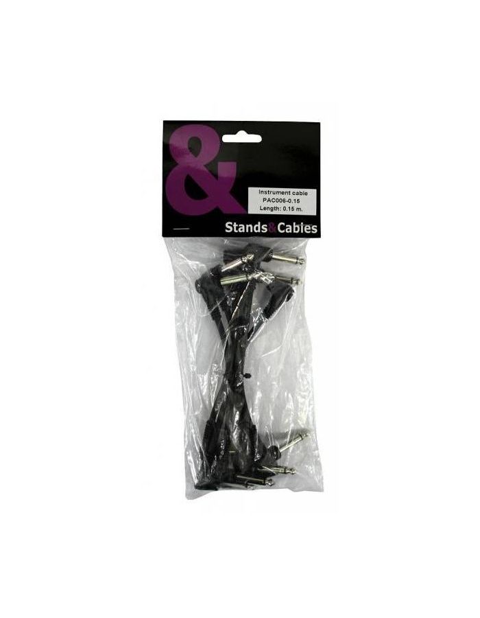 Инструментальный кабель STANDS & CABLES PAC006 
Инструментальный кабель STANDS & CABLES PAC006