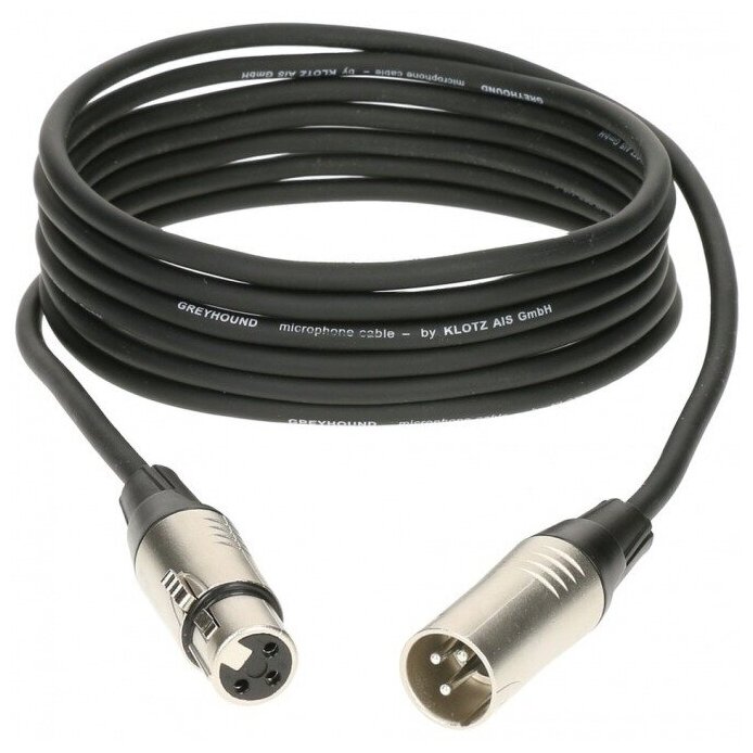 Кабель Klotz GRG1FM03.0 Greyhound микрофонный XLR 3м
Кабель Klotz GRG1FM03.0 Greyhound микрофонный XLR 3м