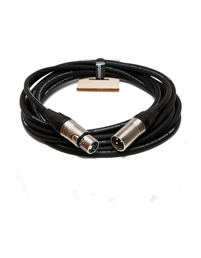 Кабель SHNOOR MC224eco-XMXF-0,5m микрофонный XLR 0.5м
Кабель SHNOOR MC224eco-XMXF-0,5m микрофонный XLR 0.5м