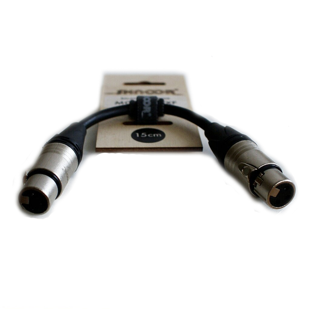 Кабель SHNOOR MC226-XFXF-0,15m соединительный XLR3f-XLR3f 15см
Кабель SHNOOR MC226-XFXF-0,15m соединительный XLR3f-XLR3f 15см