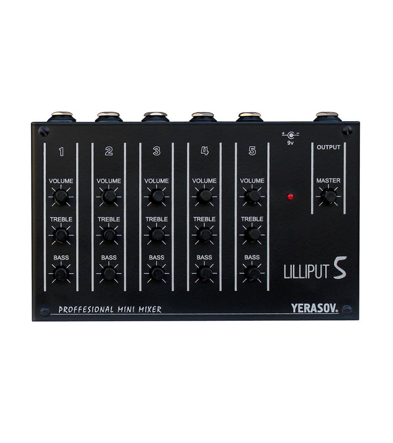 Микшерный пульт Yerasov LILLIPUT-5C 2 линейных 3 микрофонных входа
Микшерный пульт Yerasov LILLIPUT-5C 2 линейных 3 микрофонных входа