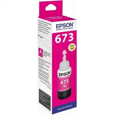 Чернила Epson 673 C13T673398 (аналог C13T67334A) пурпурный 70мл для Epson L800/L810/L850/L1800
Чернила Epson 673 C13T673398 (аналог C13T67334A) пурпурный 70мл для Epson L800/L810/L850/L1800