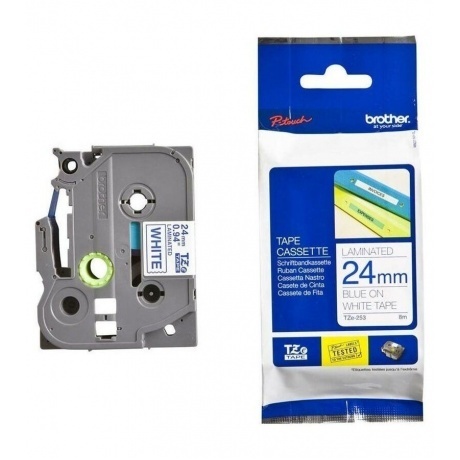 Картридж ленточный Brother TZE253 для Brother P-Touch
Картридж ленточный Brother TZE253 для Brother P-Touch