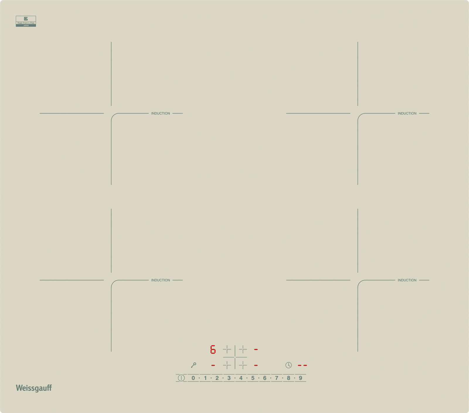 Индукционная варочная поверхность Weissgauff HI 640 GSC бежевый
Индукционная варочная поверхность Weissgauff HI 640 GSC бежевый