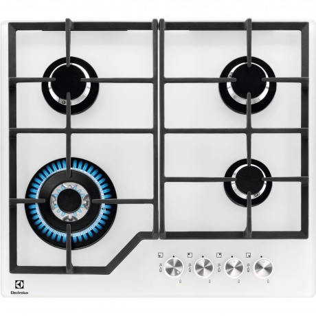 Газовая варочная панель Electrolux KGG64362W белая
Газовая варочная панель Electrolux KGG64362W белая