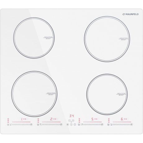 Индукционная варочная панель Maunfeld CVI594SWH белая
Индукционная варочная панель Maunfeld CVI594SWH белая