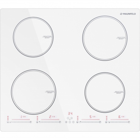 Индукционная варочная панель Maunfeld CVI594SWH белая
Индукционная варочная панель Maunfeld CVI594SWH белая