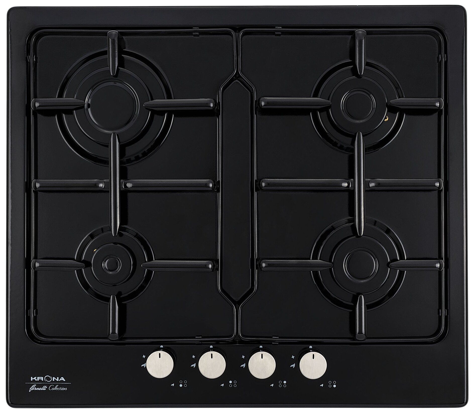 Газовая варочная поверхность Krona ORTICA 60 BL черный
Газовая варочная поверхность Krona ORTICA 60 BL черный