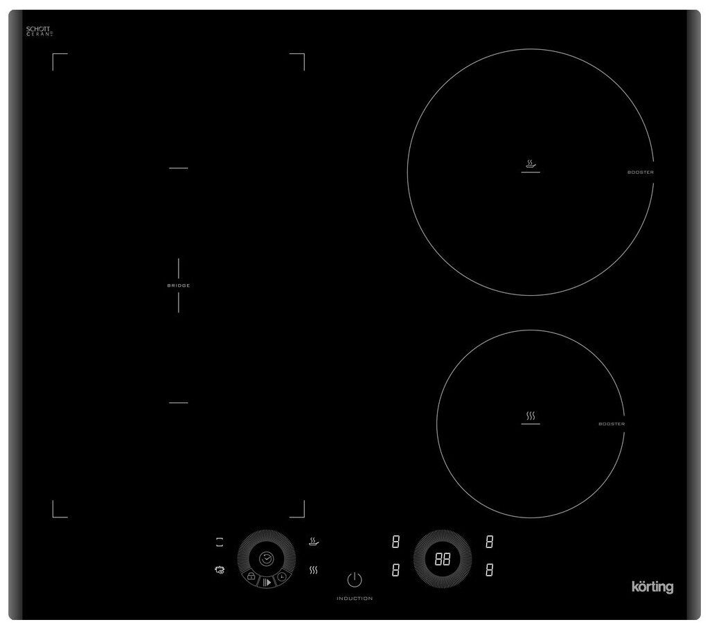 Встраиваемая варочная панель Korting (HIB 64750 B Smart)
Встраиваемая варочная панель Korting (HIB 64750 B Smart)