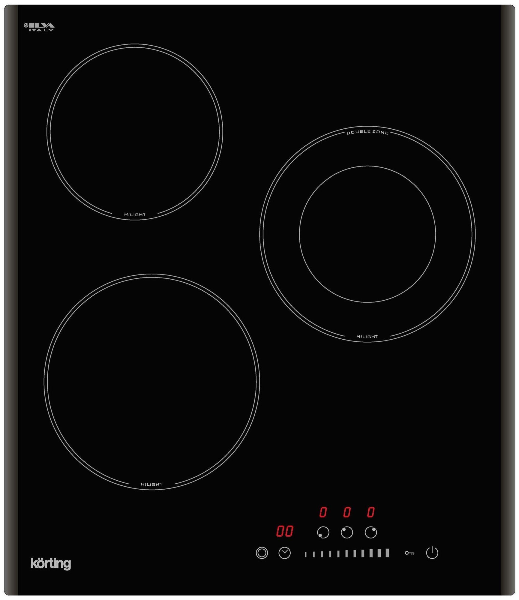 Встраиваемая варочная панель Korting (HK 43051 B)
Встраиваемая варочная панель Korting (HK 43051 B)