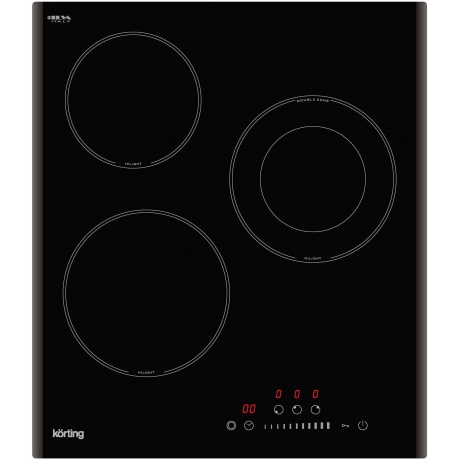 Встраиваемая газовая варочная панель Korting HK 43051 B, 45 см