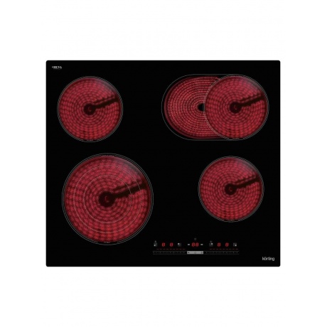 Электрическая варочная панель Korting HK 63910 B
Электрическая варочная панель Korting HK 63910 B