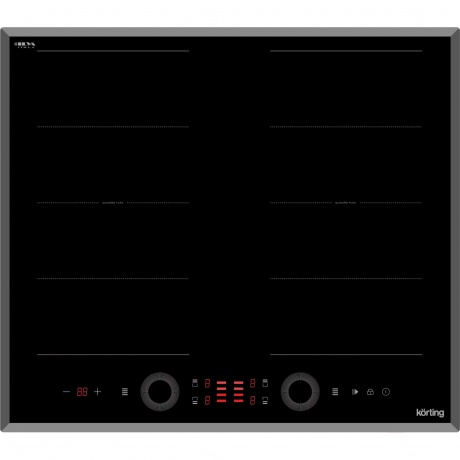 Встраиваемая индукционная варочная панель Korting HIB 68700 B QUADRO
Встраиваемая индукционная варочная панель Korting HIB 68700 B QUADRO