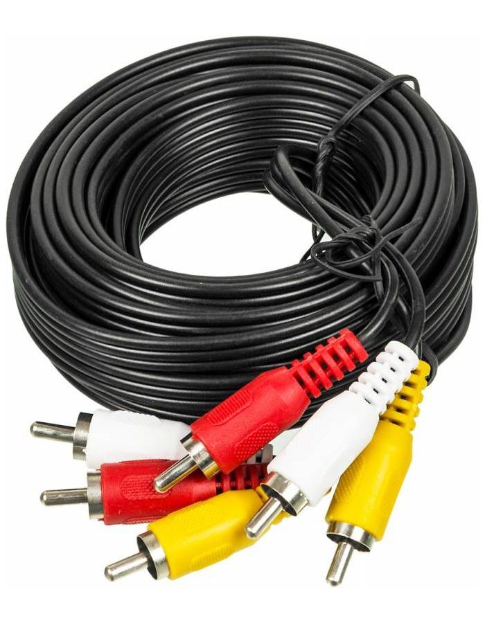 Кабель аудио-видео Ningbo 3хRCA (m)-3хRCA (m) 5м черный (JAAC027-5)
Кабель аудио-видео Ningbo 3хRCA (m)-3хRCA (m) 5м черный (JAAC027-5)