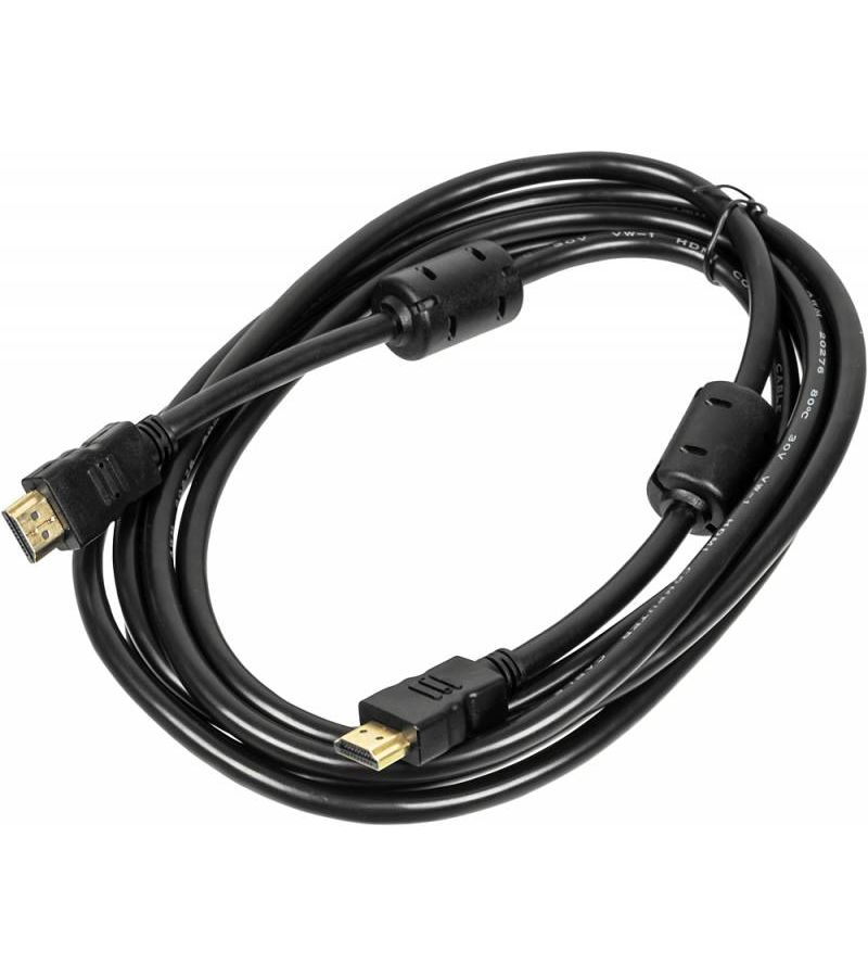 Кабель аудио-видео Ningbo HDMI (m)-HDMI (m) 3м ферриткольца контакты позолото черный (HDMI-3M-MG(VER14))
Кабель аудио-видео Ningbo HDMI (m)-HDMI (m) 3м ферриткольца контакты позолото черный (HDMI-3M-MG(VER14))