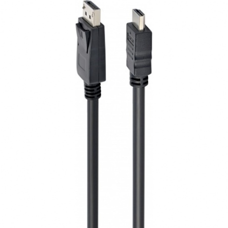 Кабель Gembird Cablexpert DisplayPort to HDMI 20M/19M 3m Black CC-DP-HDMI-3M
Кабель Gembird Cablexpert DisplayPort to HDMI 20M/19M 3m Black CC-DP-HDMI-3M