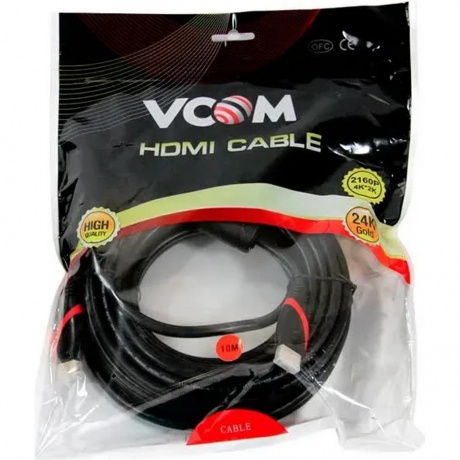 Кабель VCOM HDMI 19M ver 2.0 10m (CG525D-R-10.0)
Кабель VCOM HDMI 19M ver 2.0 10m (CG525D-R-10.0)