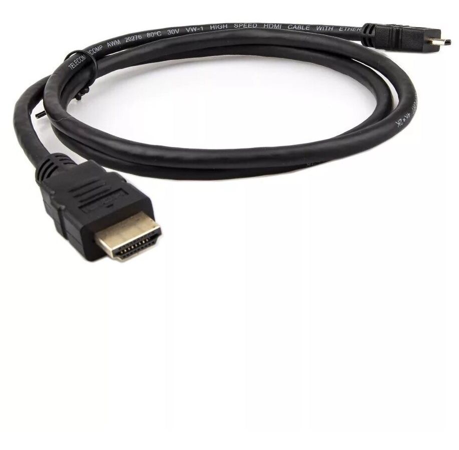 Кабель Telecom HDMI - MicroHDMI-19M ver 2.0+3D/Ethernet,1m (TCG206-1M)
Кабель Telecom HDMI - MicroHDMI-19M ver 2.0+3D/Ethernet,1m (TCG206-1M)