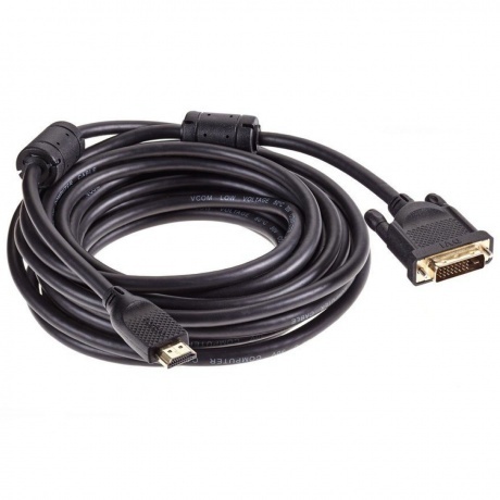 Кабель VCOM HDMI AM/DVI(24+1)M, 7.5м, CU, 1080P@60Hz, (CG484GD-7.5M)
Кабель VCOM HDMI AM/DVI(24+1)M, 7.5м, CU, 1080P@60Hz, (CG484GD-7.5M)