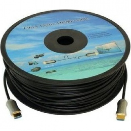 Кабель аудио-видео Fiber Optic HDMI (m)/HDMI (m) 25м. Позолоченные контакты черный
Кабель аудио-видео Fiber Optic HDMI (m)/HDMI (m) 25м. Позолоченные контакты черный