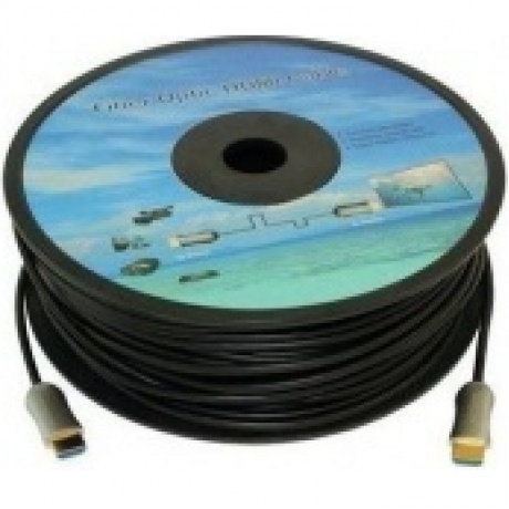 Кабель аудио-видео Fiber Optic HDMI (m)/HDMI (m) 35м. Позолоченные контакты черный
Кабель аудио-видео Fiber Optic HDMI (m)/HDMI (m) 35м. Позолоченные контакты черный