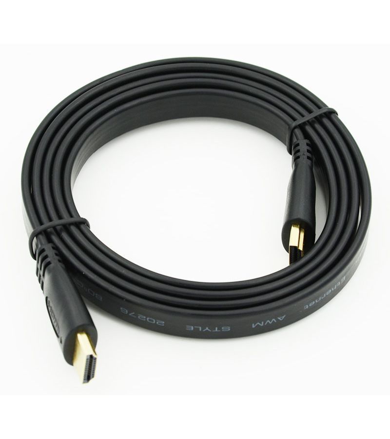 Кабель аудио-видео Flat v1.4 HDMI (m)/HDMI (m) 1.5м.
Кабель аудио-видео Flat v1.4 HDMI (m)/HDMI (m) 1.5м.