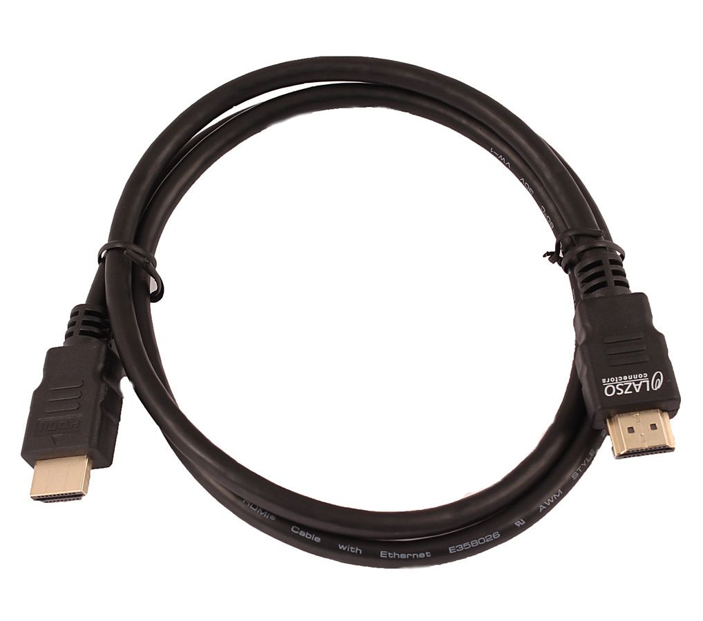 Кабель аудио-видео LAZSO WH-111 HDMI (m)/HDMI (m) 1м. Позолоченные контакты черный (WH-111(1M))
Кабель аудио-видео LAZSO WH-111 HDMI (m)/HDMI (m) 1м. Позолоченные контакты черный (WH-111(1M))