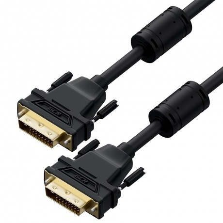 Кабель GreenConnect PROF 1.0m DVI-D, черный (GCR-54237)
Кабель GreenConnect PROF 1.0m DVI-D, черный (GCR-54237)