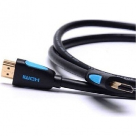 Кабель Vention HDMI High speed v2.0 19M/19M - 1.5м (VAA-M01-B150)
Кабель Vention HDMI High speed v2.0 19M/19M - 1.5м (VAA-M01-B150)