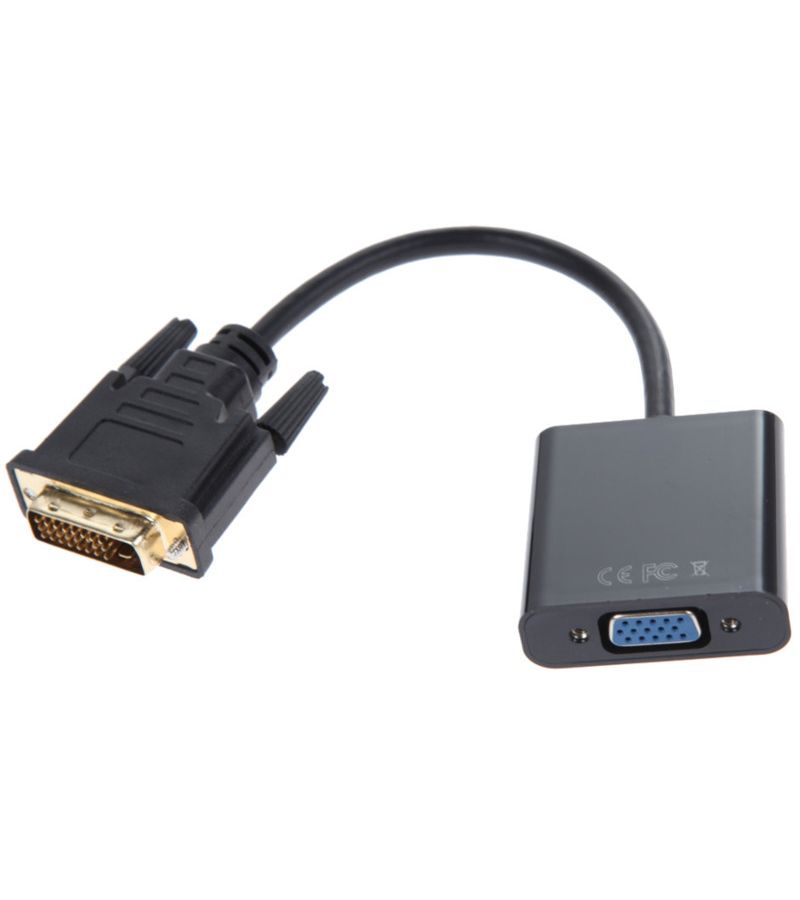 Адаптер Atcom DVI-D dual link M - VGA F AT9214
Адаптер Atcom DVI-D dual link M - VGA F AT9214