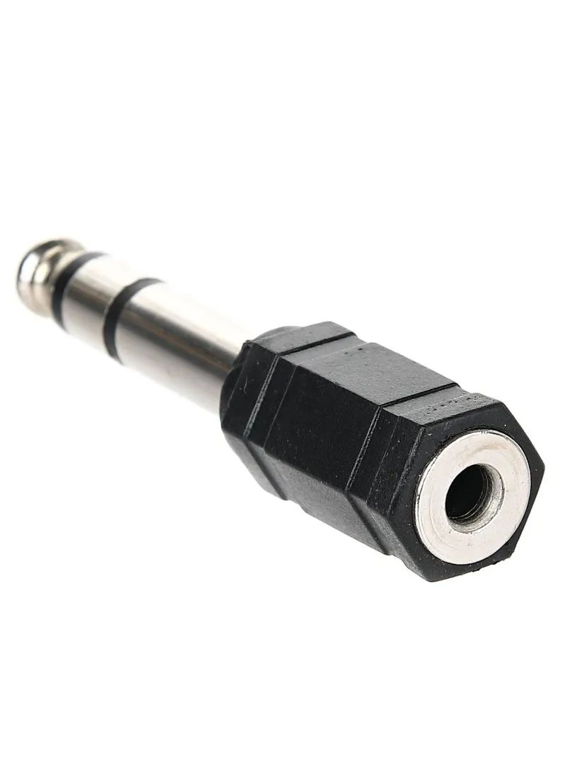 Переходник аудио Telecom 6.35мм M (штекер) --> 3.5мм F (гнездо), (TA1950)
Переходник аудио Telecom 6.35мм M (штекер) --> 3.5мм F (гнездо), (TA1950)