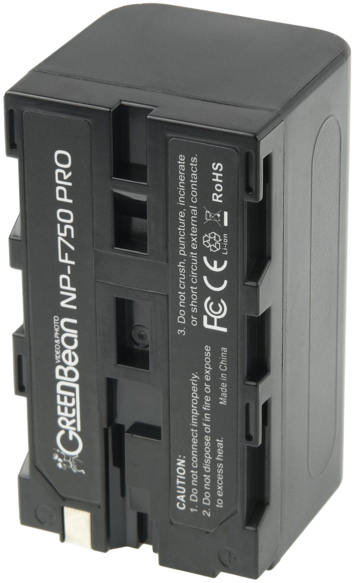 Аккумулятор GreenBean NP-F750 PRO (6700 мАч)
Аккумулятор GreenBean NP-F750 PRO (6700 мАч)