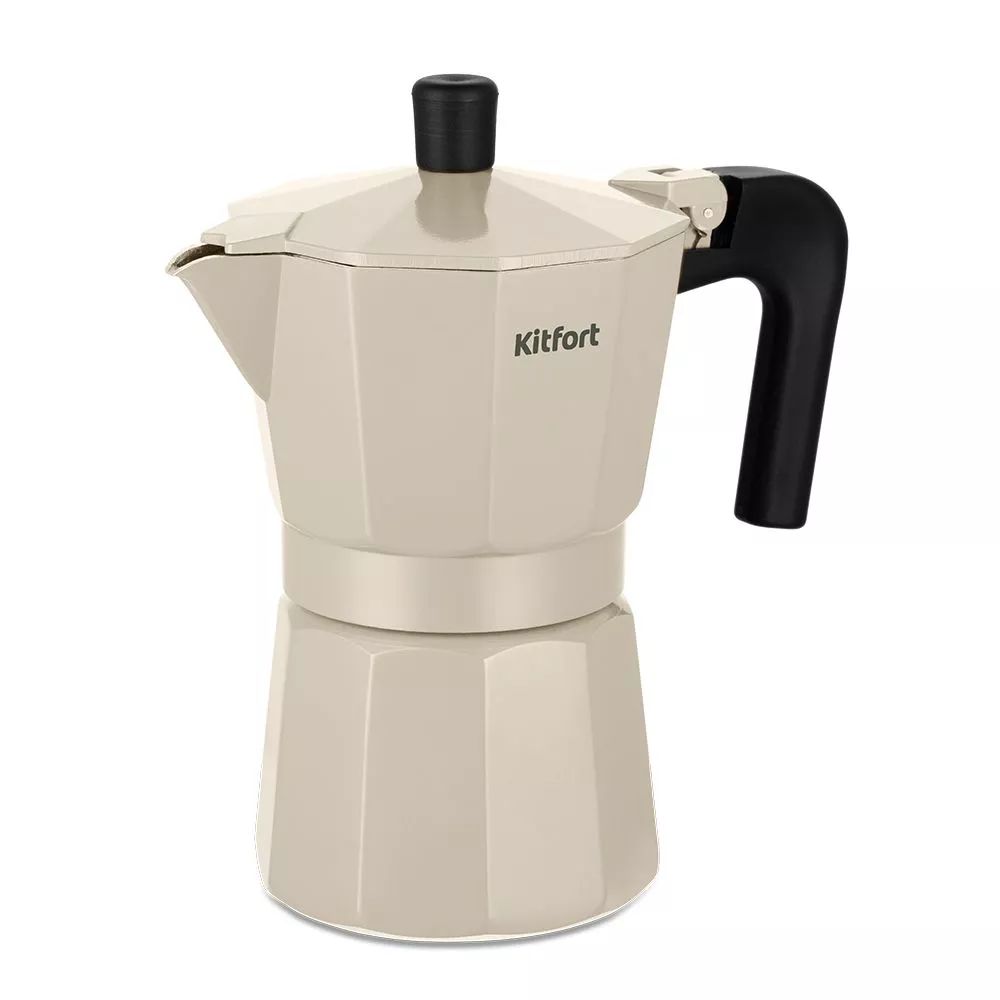 Кофеварка гейзерная Kitfort КТ-7147-2 бежевый
Кофеварка гейзерная Kitfort КТ-7147-2 бежевый