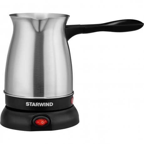 Электрическая турка Starwind STS6054 600Вт серебристый/черный
Электрическая турка Starwind STS6054 600Вт серебристый/черный