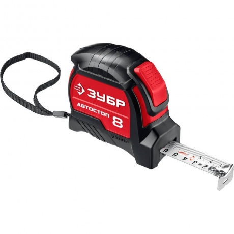 Рулетка с автостопом ЗУБР Автостоп 8м х 25мм
Рулетка с автостопом ЗУБР Автостоп 8м х 25мм
