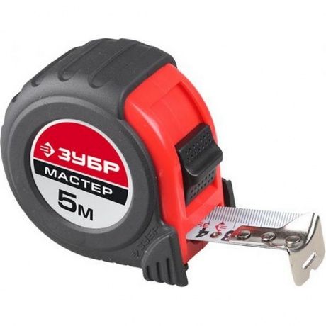 Рулетка ЗУБР 5м х 25мм
Рулетка ЗУБР 5м х 25мм