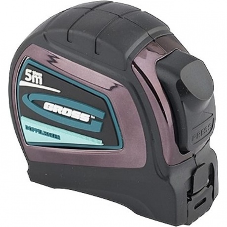 Рулетка "Doppelhaken", 5 м x 19 мм, двухсторонний зацеп, нейлон, двуст. шкала, автоматич Gross
Рулетка "Doppelhaken", 5 м x 19 мм, двухсторонний зацеп, нейлон, двуст. шкала, автоматич Gross