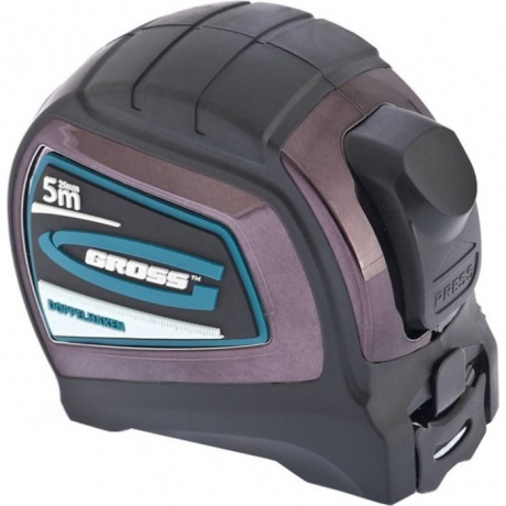 Рулетка "Doppelhaken", 5 м x 25 мм, двухсторонний зацеп, нейлон, двуст. шкала, автоматич Gross
Рулетка "Doppelhaken", 5 м x 25 мм, двухсторонний зацеп, нейлон, двуст. шкала, автоматич Gross