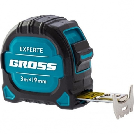 Рулетка Experte, 3 м x 19 мм, двухкомпон. корпус, магнит, двухстор. разметка, нейлон Gross
Рулетка Experte, 3 м x 19 мм, двухкомпон. корпус, магнит, двухстор. разметка, нейлон Gross