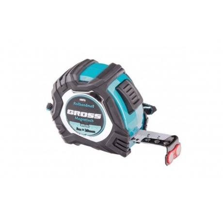 Рулетка Magnetisch, 5м х 25мм, обрезин. корпус,автоматич. фиксация, нейлон. покр.,магн.зацеп Gross
Рулетка Magnetisch, 5м х 25мм, обрезин. корпус,автоматич. фиксация, нейлон. покр.,магн.зацеп Gross