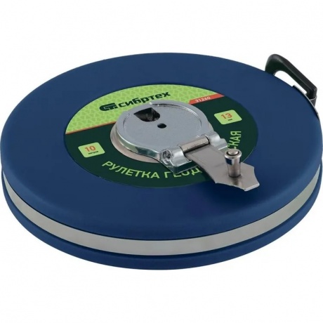 Рулетка геодезическая 10 м х 13 мм, закрытый корпус, фиберглассовая лента Сибртех
Рулетка геодезическая 10 м х 13 мм, закрытый корпус, фиберглассовая лента Сибртех