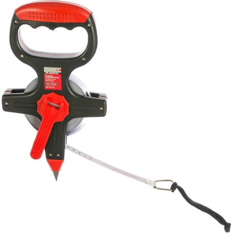 Рулетка геодезическая, 30 м х 12,5 мм, металлическая лента, открытый корпус Matrix
Рулетка геодезическая, 30 м х 12,5 мм, металлическая лента, открытый корпус Matrix