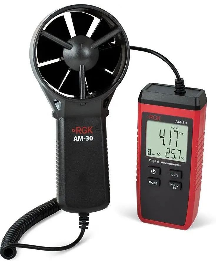 Термоанемометр RGK AM-30
Термоанемометр RGK AM-30