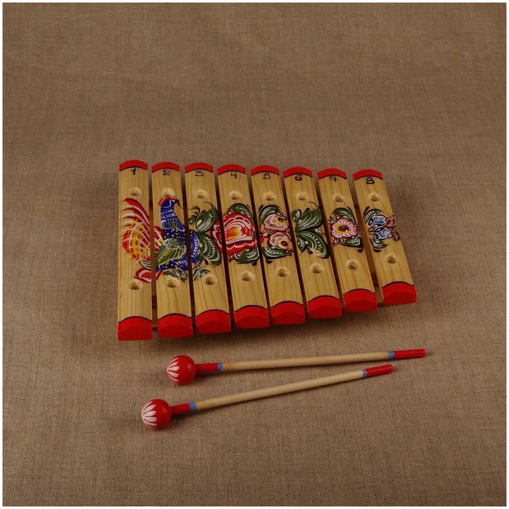 Ксилофон МАСТЕРСКАЯ СЕРЕБРОВА К1-КС -08 диатонический
Ксилофон МАСТЕРСКАЯ СЕРЕБРОВА К1-КС -08 диатонический