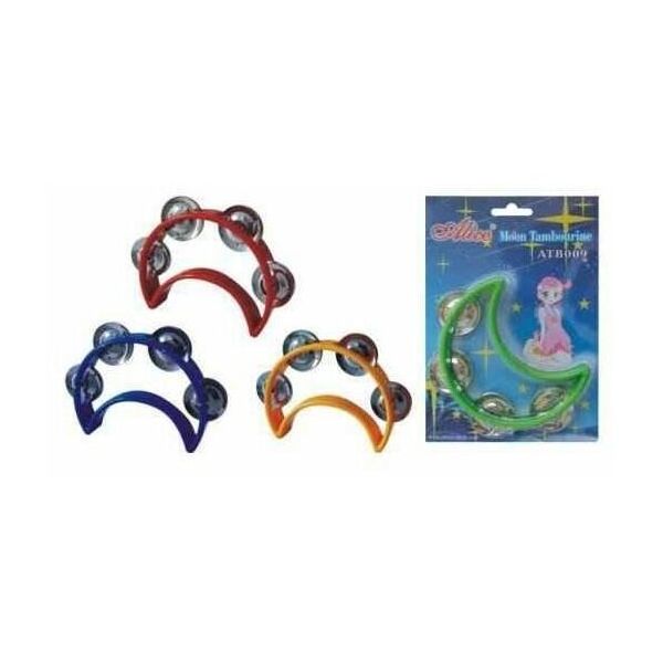 Тамбурин Alice ATB009 Одинокий месяц 4 пары бубенцов
Тамбурин Alice ATB009 Одинокий месяц 4 пары бубенцов