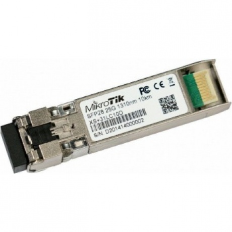 Модуль MikroTik XS+31LC10D SFP/SFP+/SFP28
Модуль MikroTik XS+31LC10D SFP/SFP+/SFP28