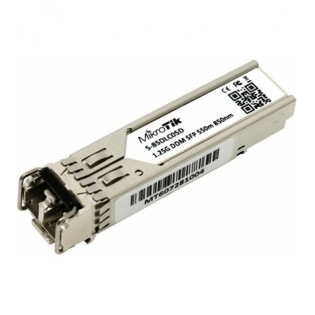 Модуль MikroTik S-85DLC05D SFP
Модуль MikroTik S-85DLC05D SFP